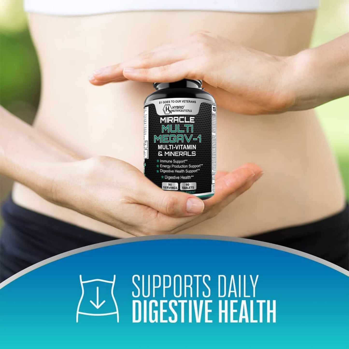 MEGAV-1 Multi-Vitamin, Superfood & Minerals - 90 Tablets