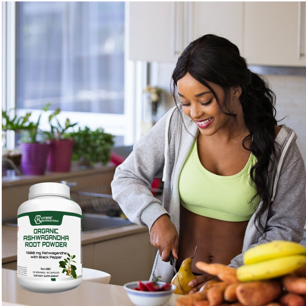ORGANIC Ashwagandha - Stress, Memory, Anxiety, Endurance