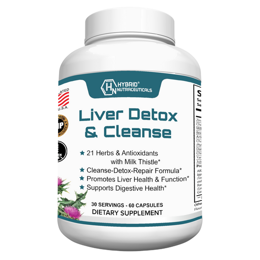 Liver Cleanse Detox & Repair Formula - 60 Capsules