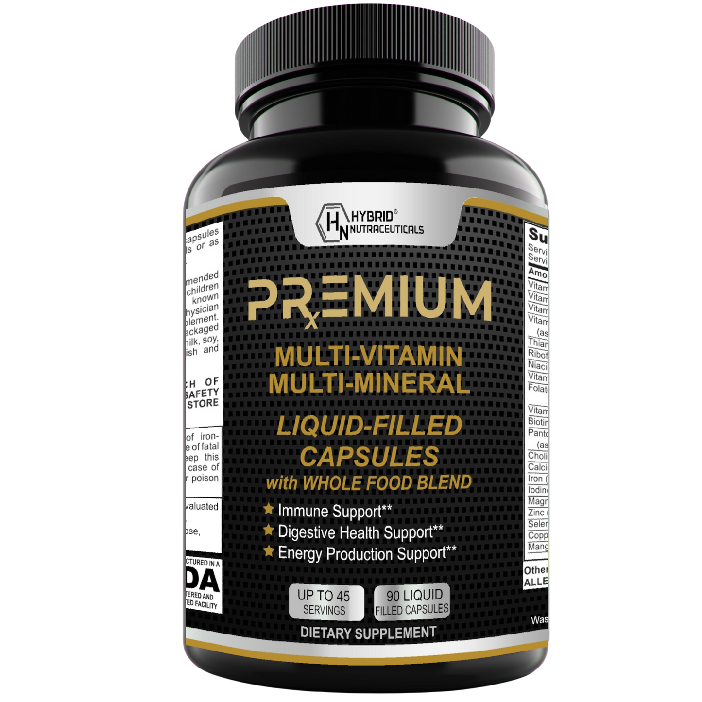 PRxEMIUM Liquid Capsule Multivitamin for Men & Women