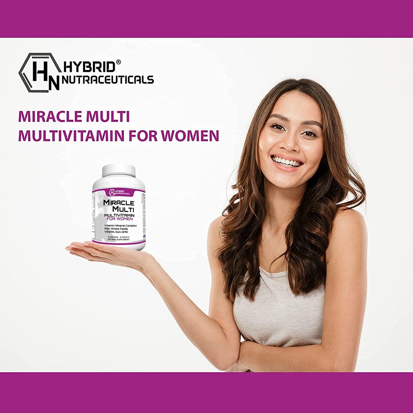 MiracleMulti Multivitamin for women - 60 Tablets