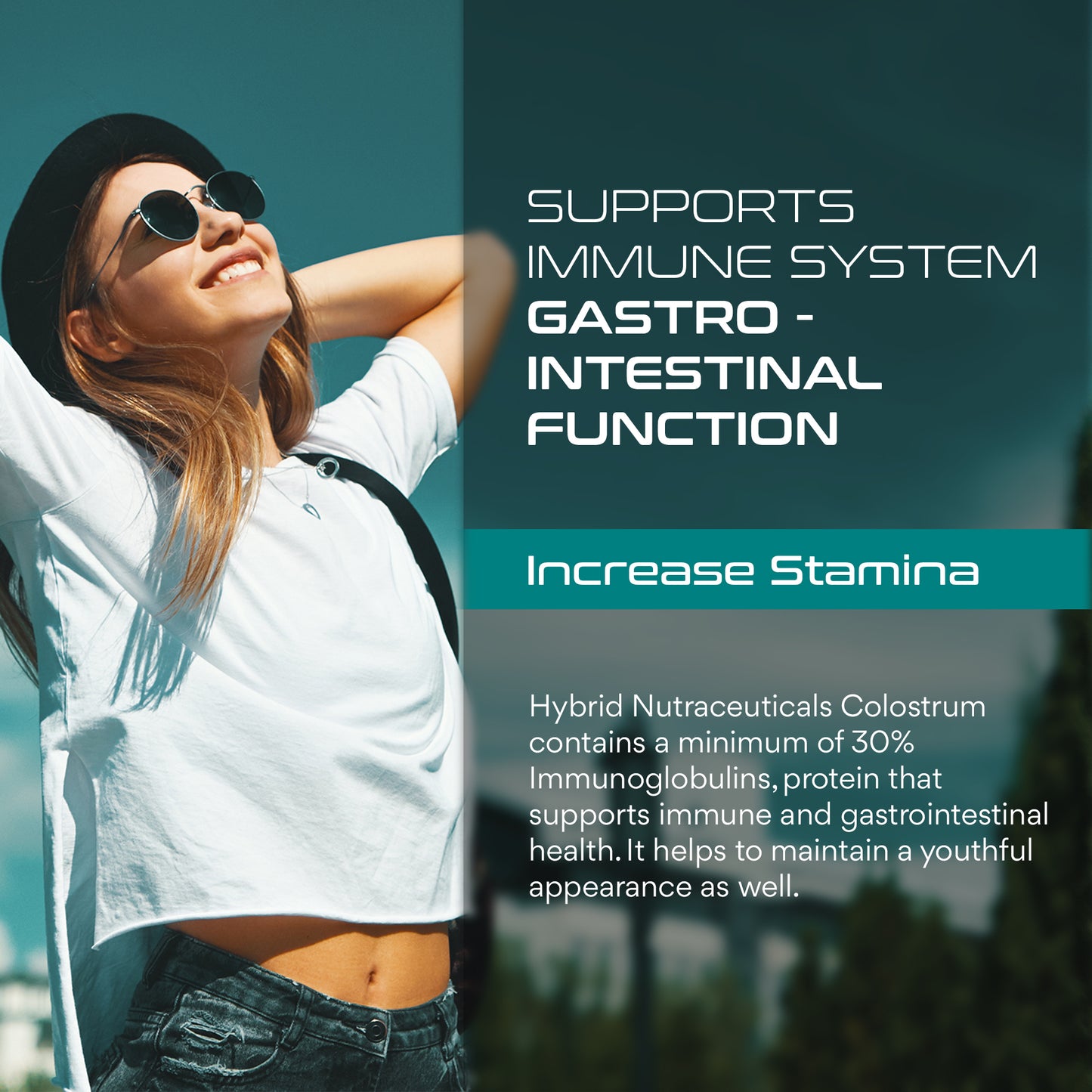 Bovine Colostrum Supplement 500mg - 30% IgG Immunoglobulin, Immune Supports