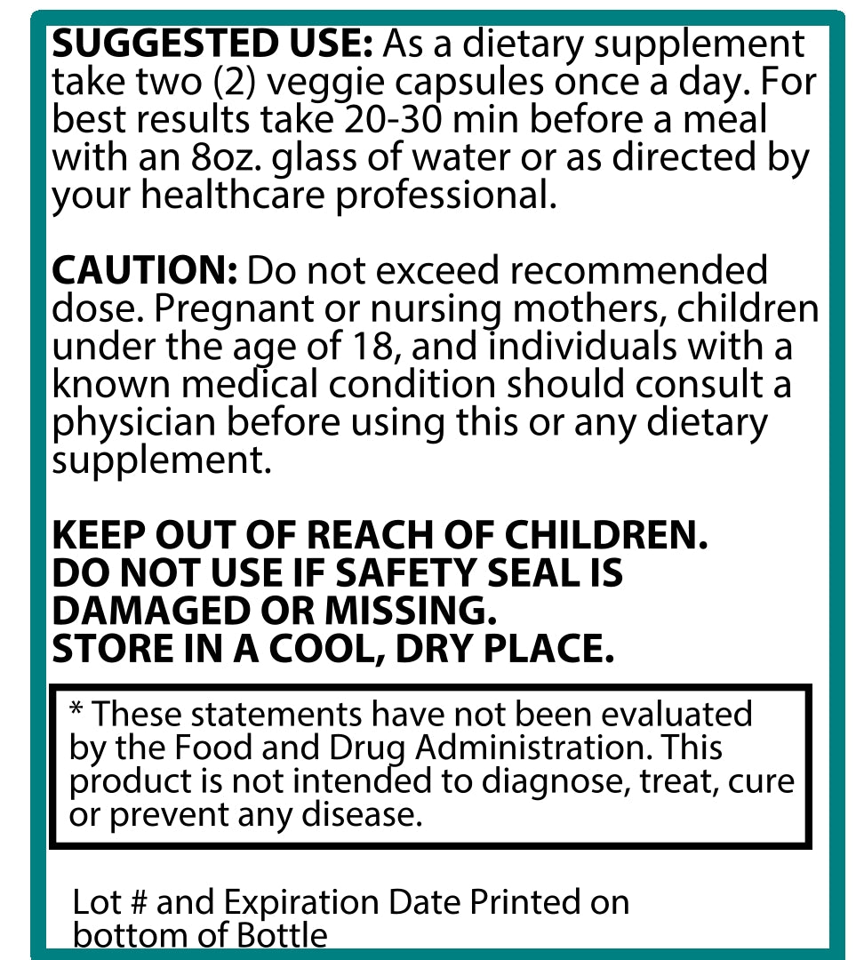 Liver Cleanse Detox & Repair Formula - 60 Capsules