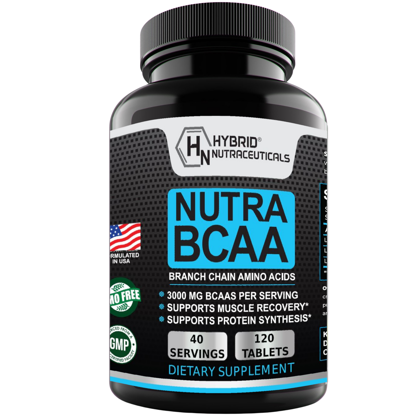 Nutra BCAA 3000mg Branched Chain Amino Acids Supplements