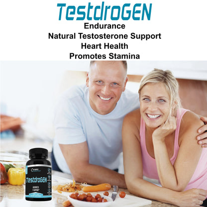 TestdroGEN Testosterone Booster & Estrogen Blocker