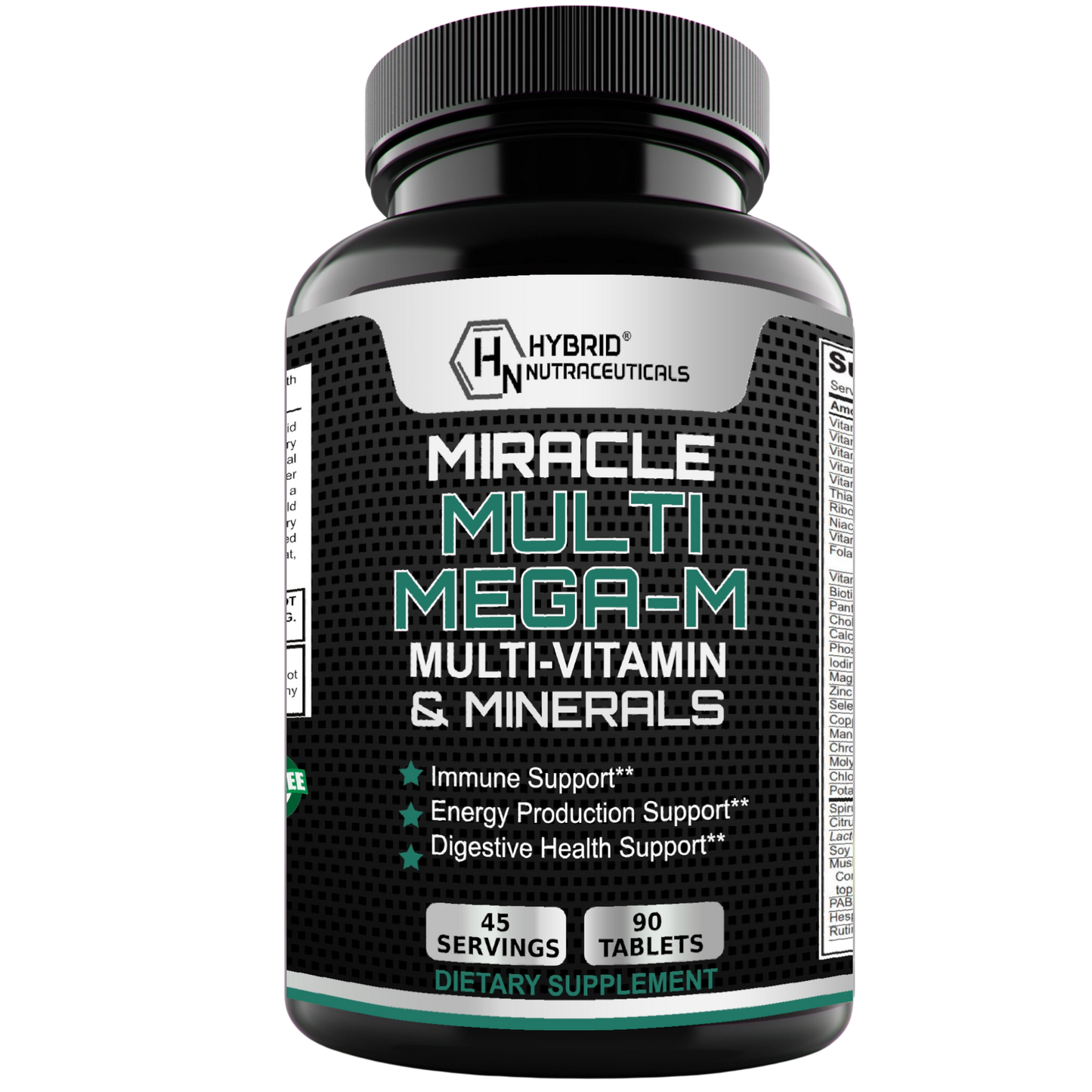 MiracleMulti MEGA-M Multivitamin - Multimineral High Potency