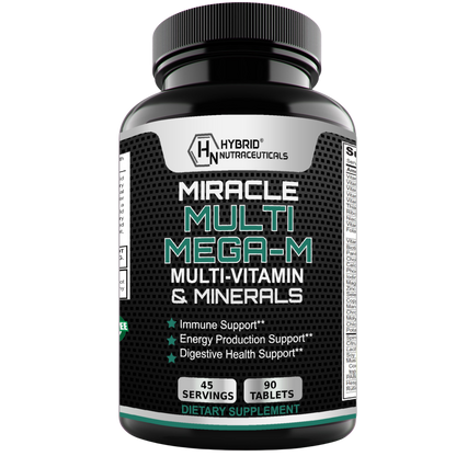 MiracleMulti MEGA-M Multivitamin - Multimineral High Potency