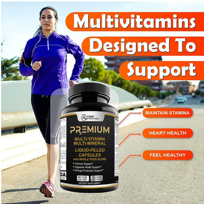 PRxEMIUM Liquid Capsule Multivitamin for Men & Women