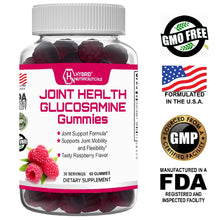 Joint Health Glucosamine Gummies with Vitamin E - Extra Strength Joint Mobility & Flexibility