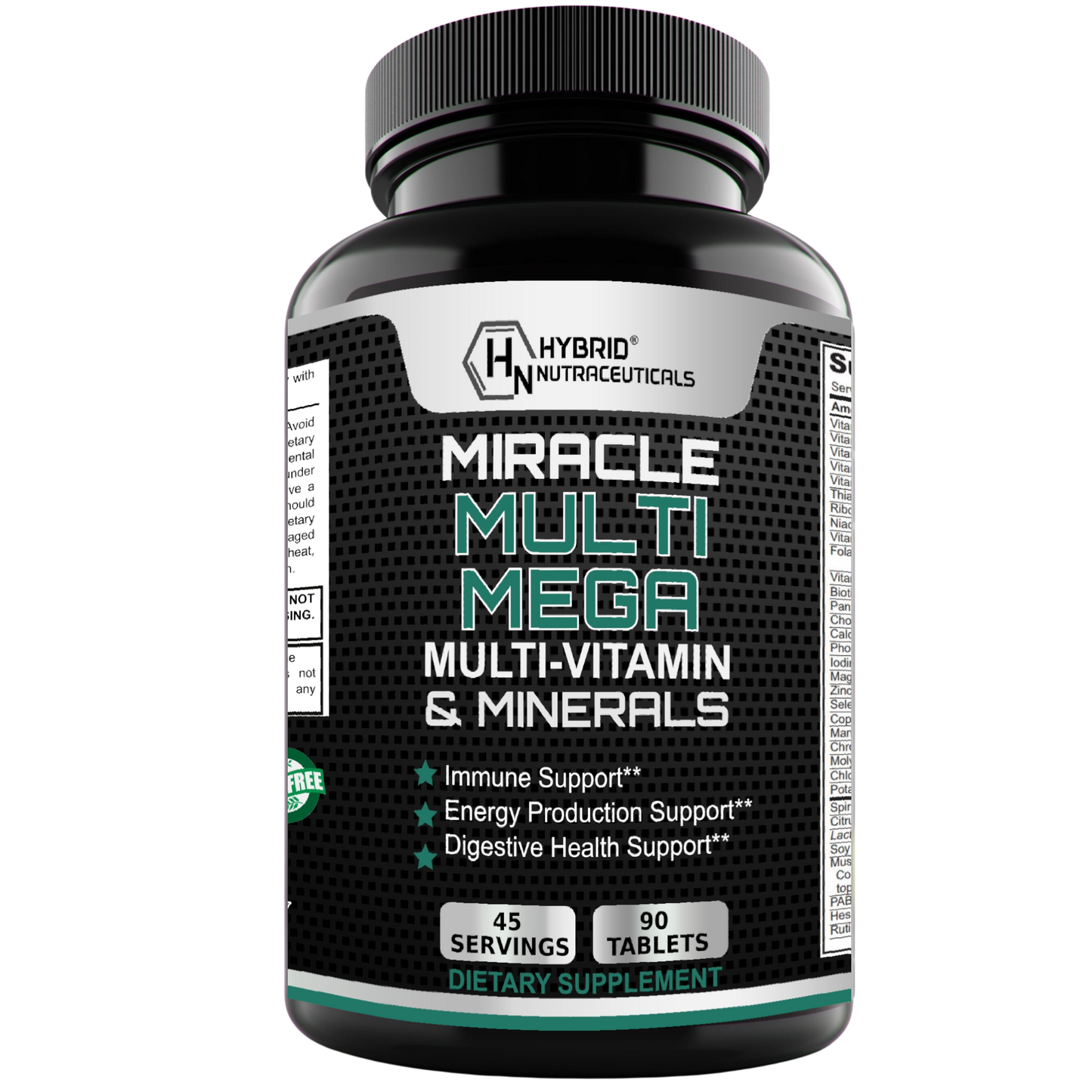 MiracleMulti MEGA Multivitamin - Multimineral High Potency