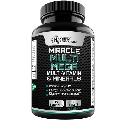 MiracleMulti MEGA Multivitamin - Multimineral High Potency